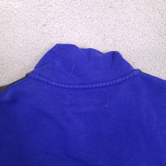 Polo Ralph Lauren Track Jacket Men's Large Blue Black Full Zip Pony - Picture 13 of 14